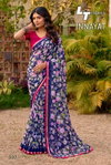 Innayat By Lt 60grm Chiffon Printed Saree Exporters In India